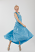 Icy blue Latex Dress image 10