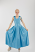 Icy blue Latex Dress image 20