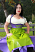 Oktoberfest Girl Dirndl Dress Latex Dress image 70