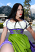 Oktoberfest Girl Dirndl Dress Latex Dress image 80