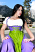 Oktoberfest Girl Dirndl Dress Latex Dress image 150
