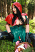 Red Riding Hood Costume Latex Dress image 20
