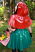 Red Riding Hood Costume Latex Dress image 40