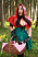 Red Riding Hood Costume Latex Dress image 50
